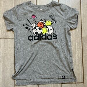 Adidas Girls tee M (8-10)